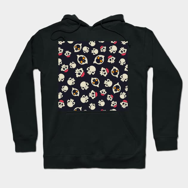 Cute Skull Halloween for Little One Hoodie by giantplayful